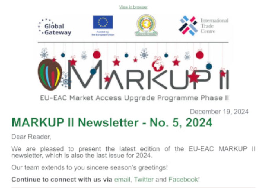 Markup II Newsletter 5 introduction