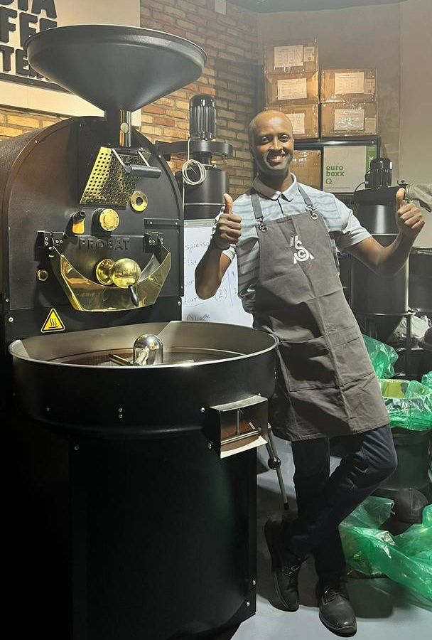 Thumbs up for coffee roasting training